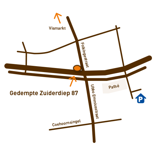 Doppio plattegrond Folkingestraat