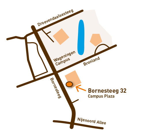 Doppio plattegrond wageningen